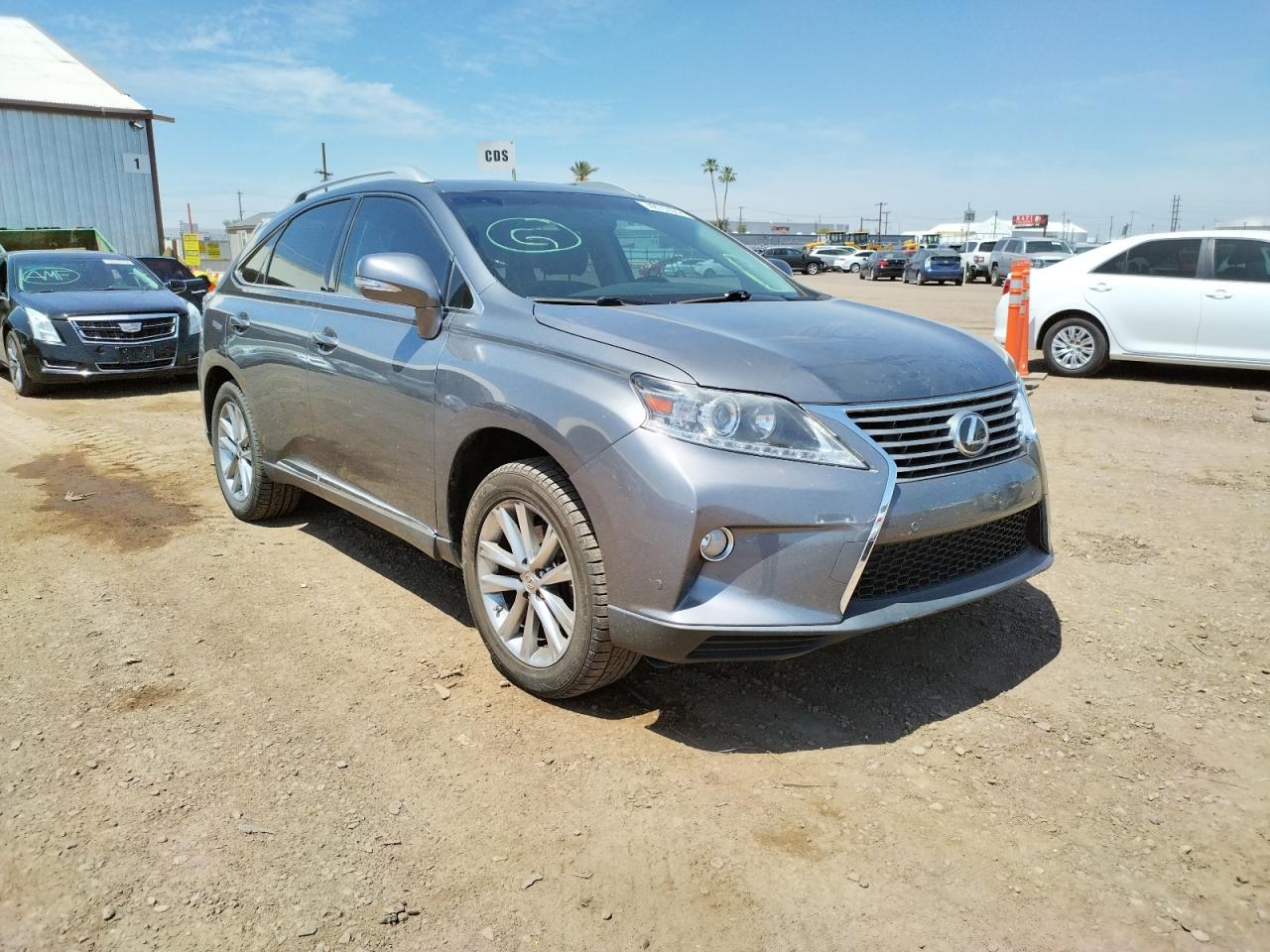 LEXUS RX 350 2013 with VIN 2T2ZK1BA3DC125305 - Photo from auction