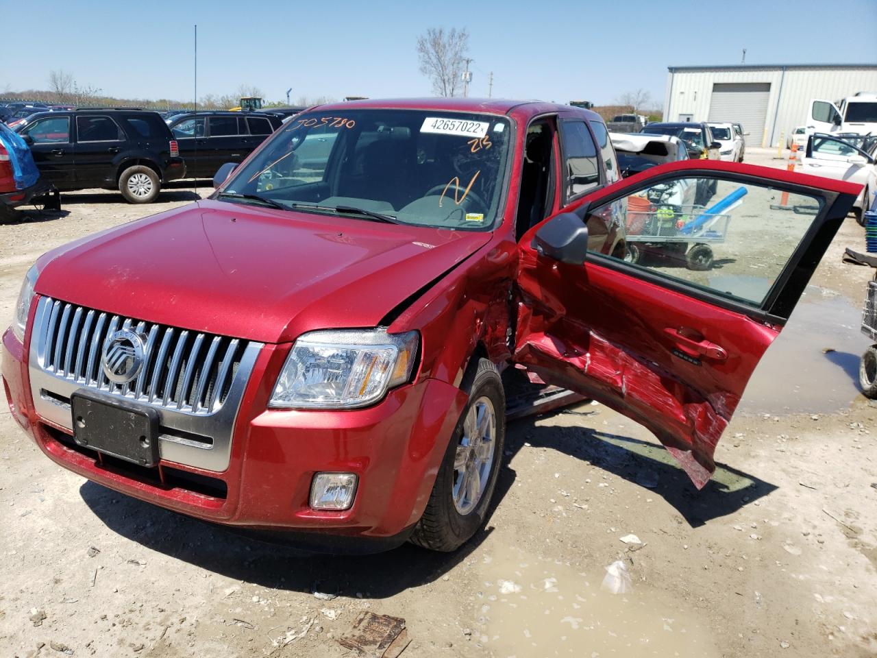 Photo 2 from auction – 2009 MERCURY MARINER with VIN 4M2CU91G99KJ05780