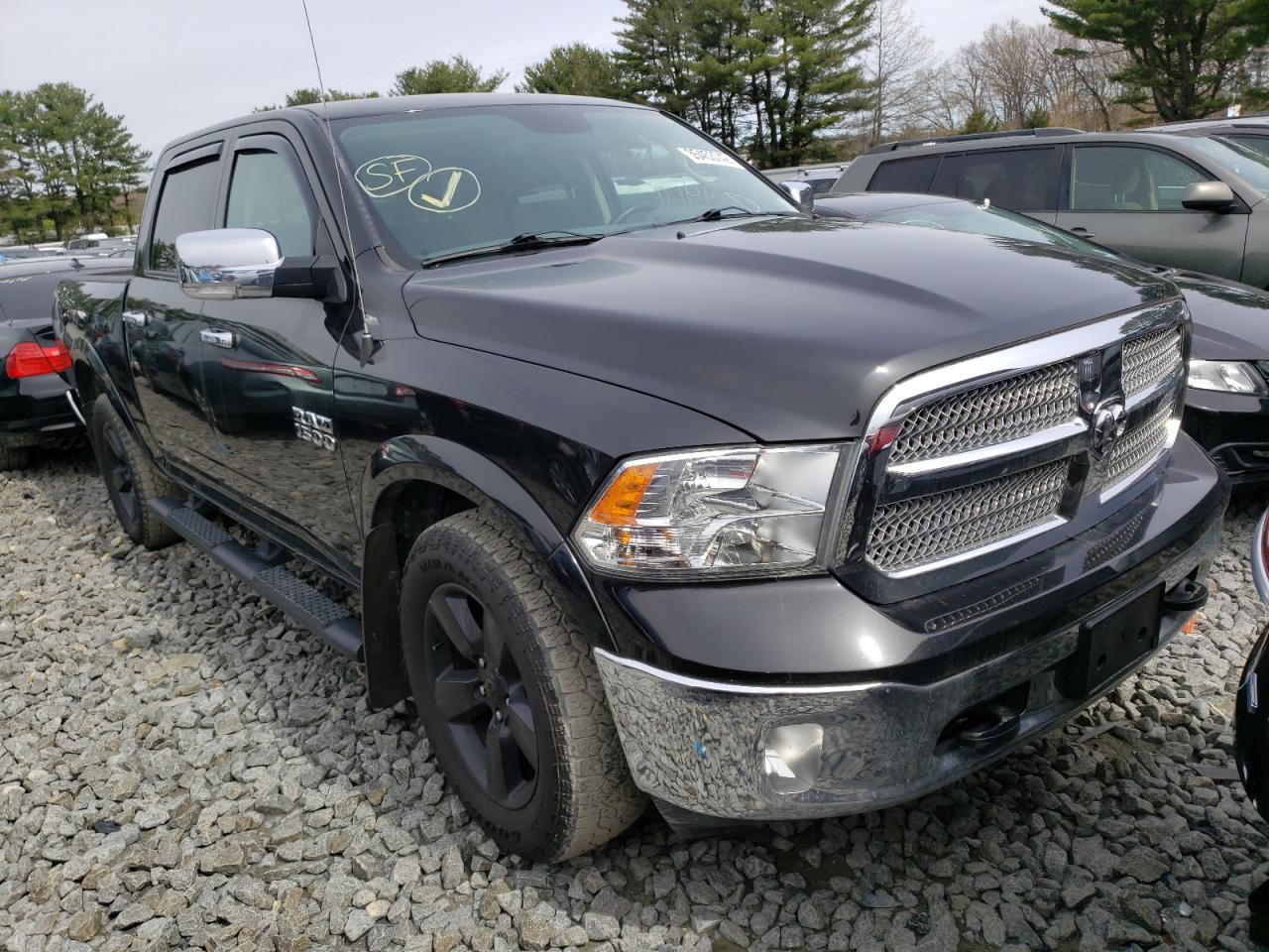 RAM 1500 SLT 2018 with VIN 1C6RR7LG9JS125249 - Photo from auction