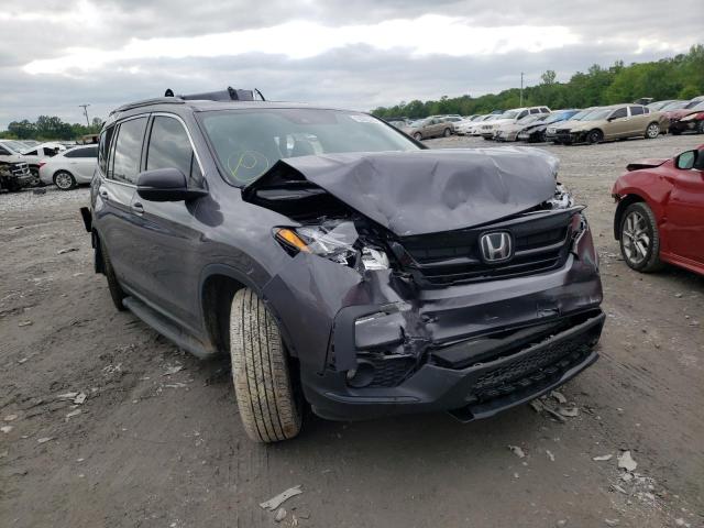 HONDA PILOT SE 2021 with VIN 5FNYF5H25MB034463 - Photo from auction
