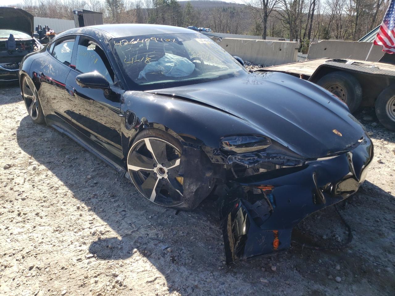 Photo 1 from auction – 2020 PORSCHE TAYCAN TUR with VIN WP0AC2Y10LSA72235