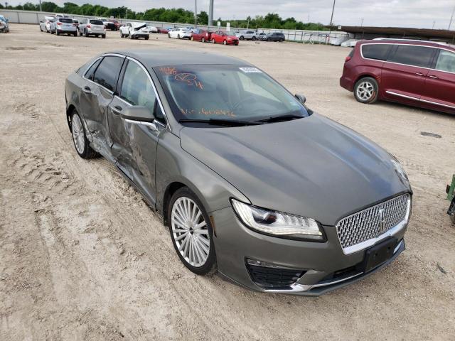 LINCOLN MKZ RESERV 2017 with VIN 3LN6L5E93HR602436 - Photo from auction