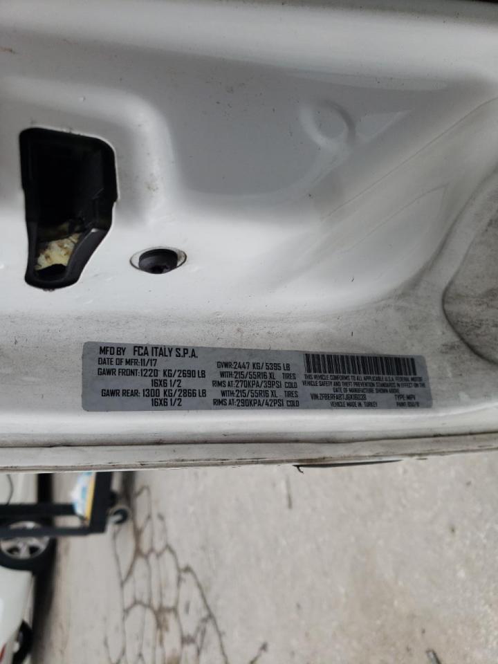 Photo 10 from auction – 2018 RAM PROMASTER with VIN ZFBERFAB7J6K16038