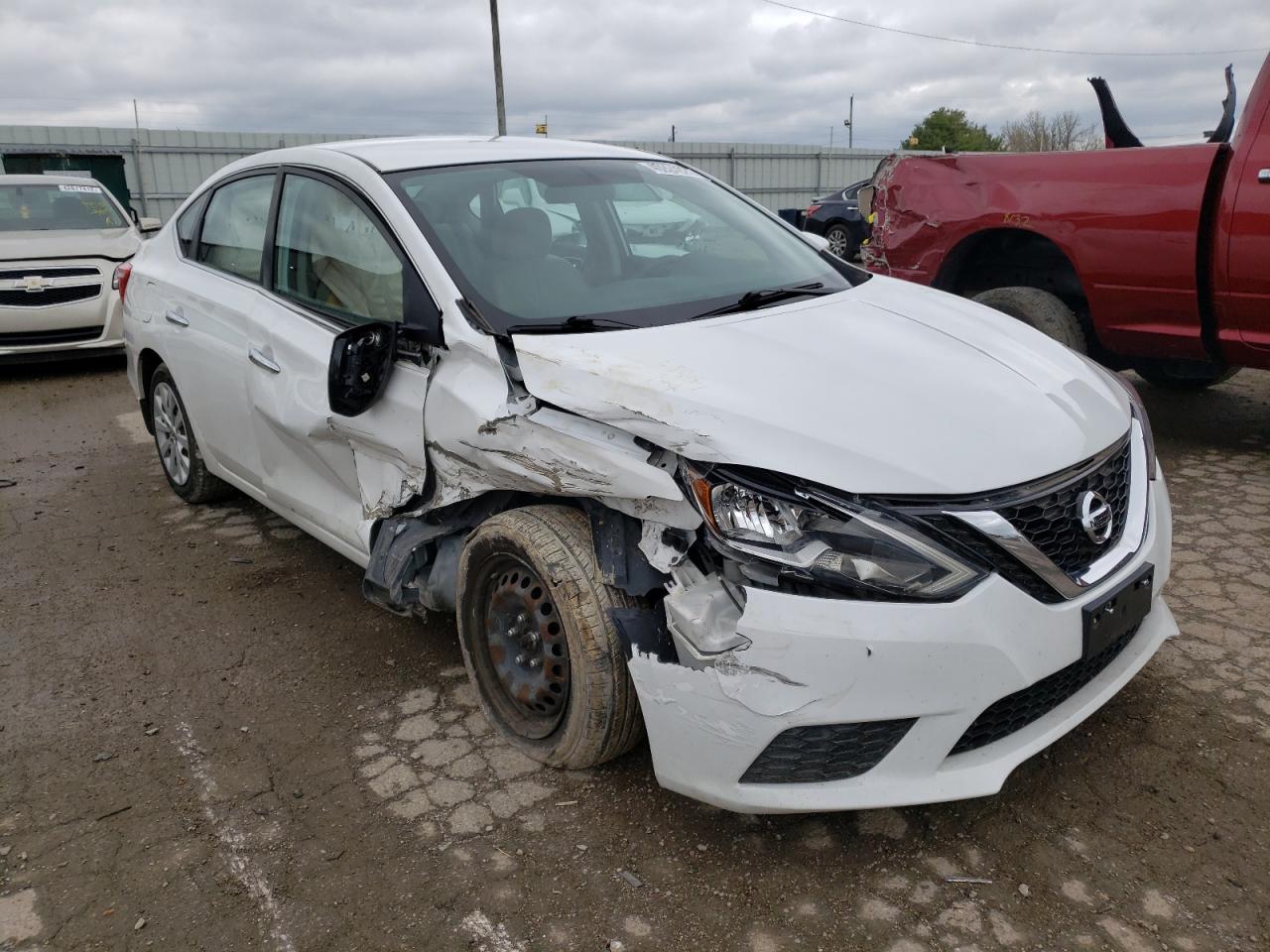 NISSAN SENTRA S 2016 with VIN 3N1AB7AP1GY229213 - Photo from auction