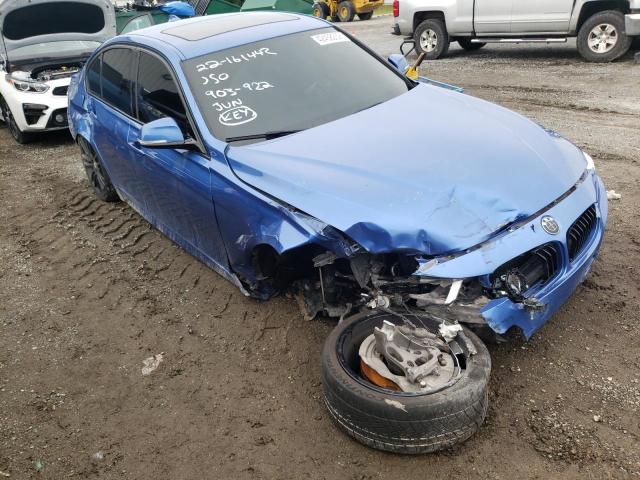 BMW 335 I 2013 with VIN WBA3A9G59DNP37140 - Photo from auction