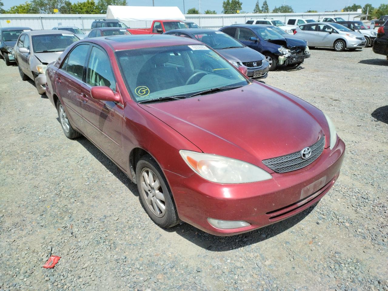 TOYOTA CAMRY LE 2004 with VIN 4T1BE30K94U291900 - Photo from auction