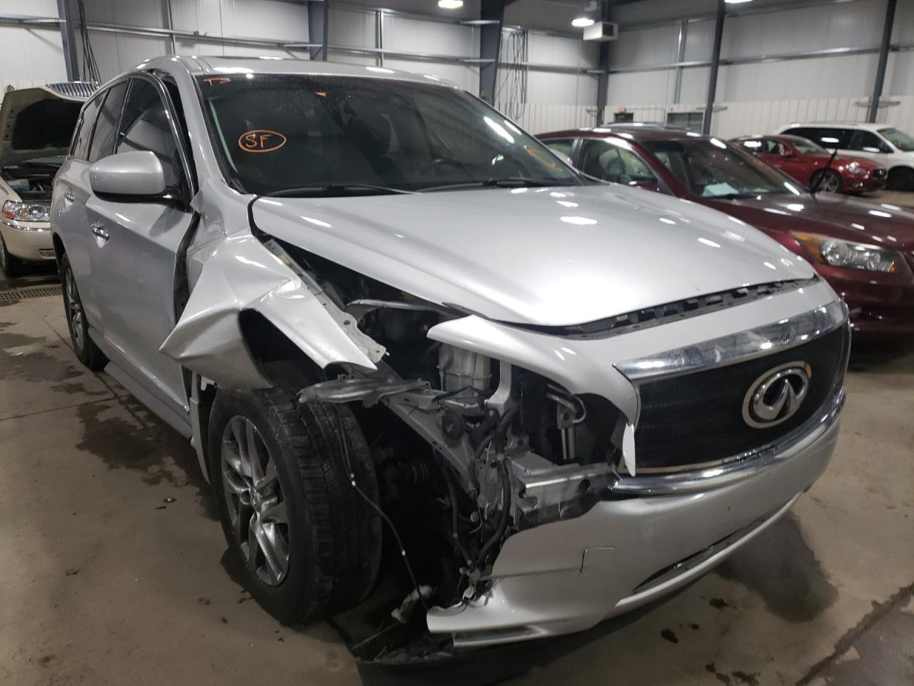 INFINITI JX35 2013 with VIN 5N1AL0MM6DC352301 - Photo from auction
