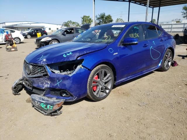 Photo 2 from auction – 2020 ACURA TLX TECHNO with VIN 19UUB1F62LA001020