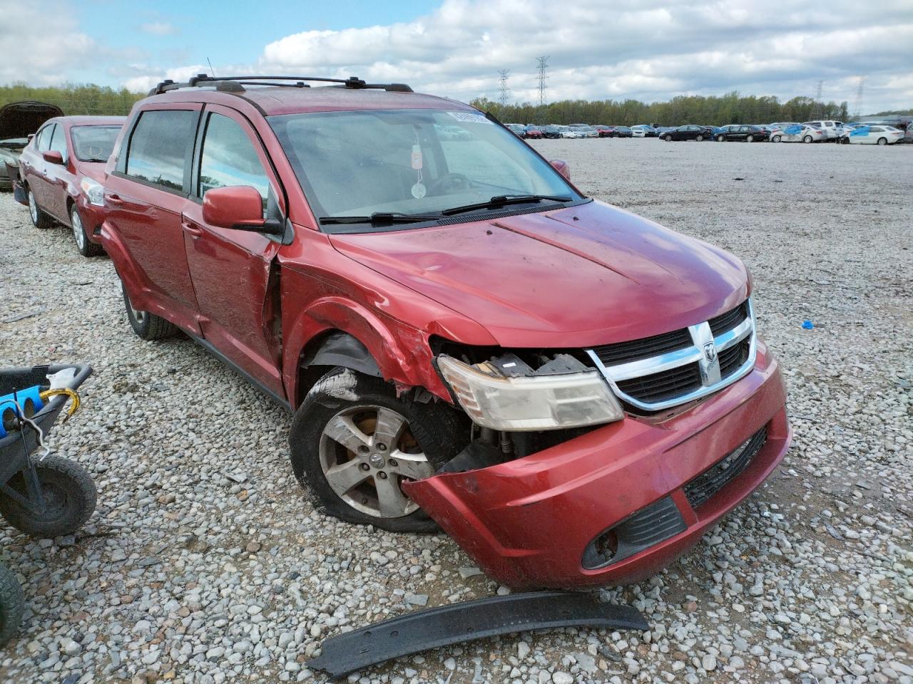 DODGE JOURNEY SX 2010 with VIN 3D4PG5FV3AT114382 - Photo from auction