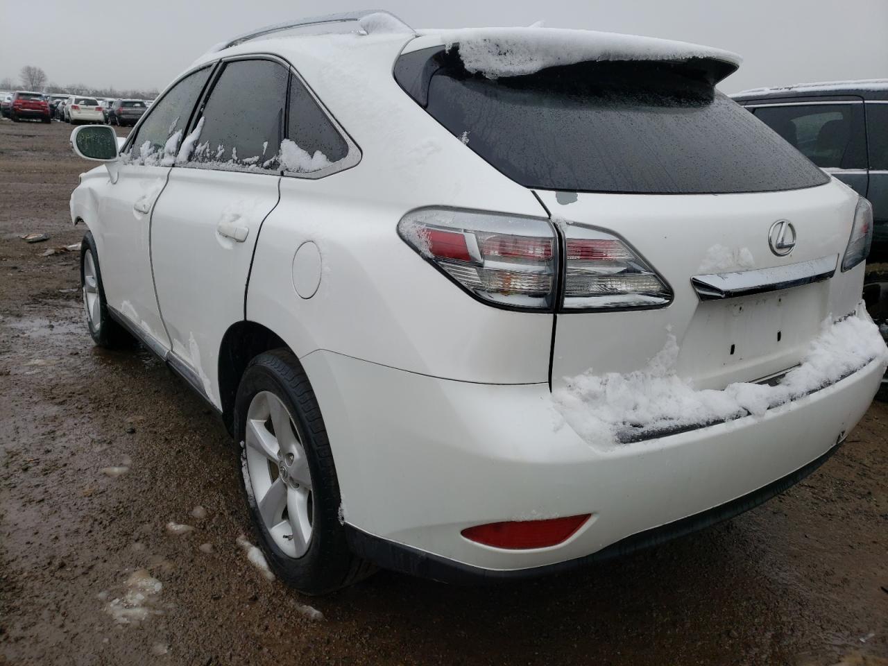 Photo 3 from auction – 2010 LEXUS RX 350 with VIN 2T2BK1BA2AC012569