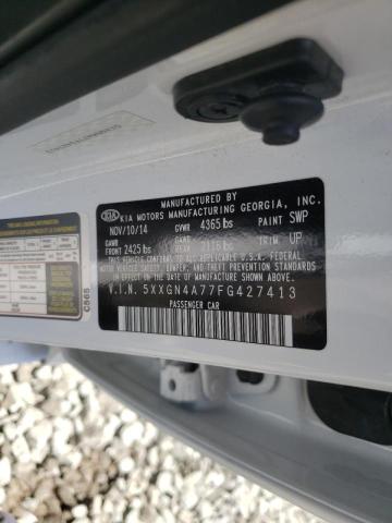 Photo 10 from auction – 2015 KIA OPTIMA EX with VIN 5XXGN4A77FG427413