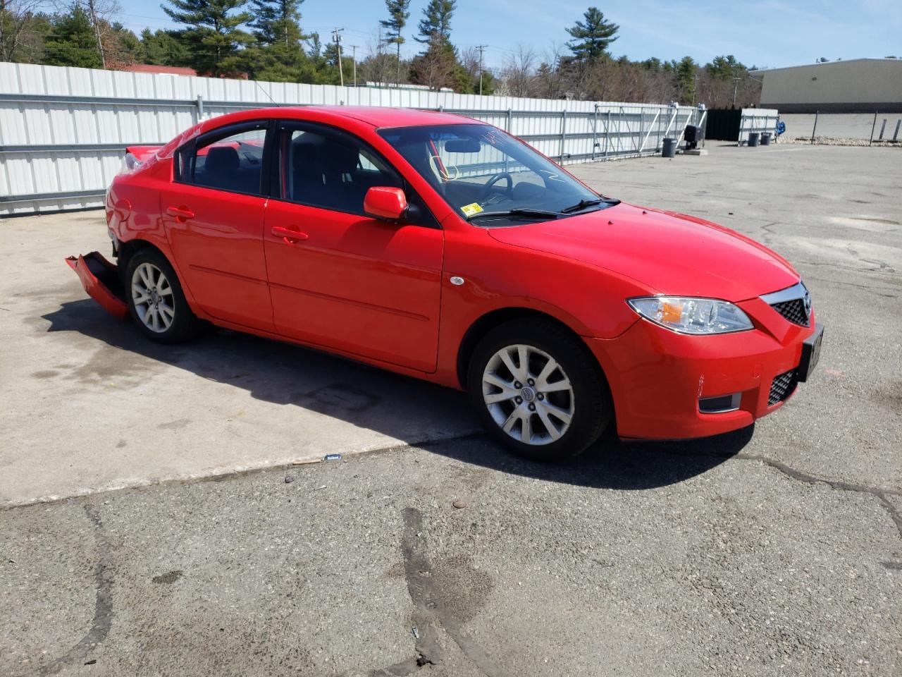MAZDA 3 I 2007 with VIN JM1BK32F971613146 - Photo from auction
