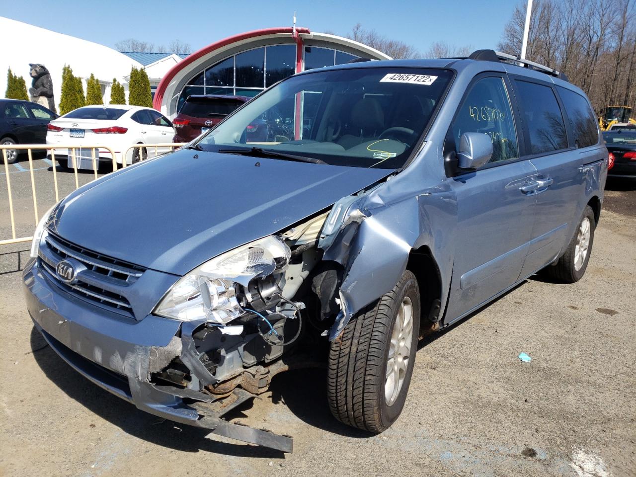 Photo 2 from auction – 2008 KIA SEDONA EX with VIN KNDMB233786247098