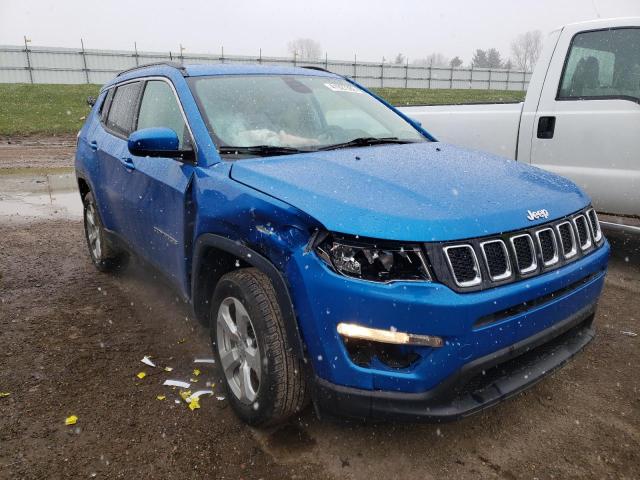 JEEP COMPASS LA 2018 with VIN 3C4NJDBBXJT349373 - Photo from auction