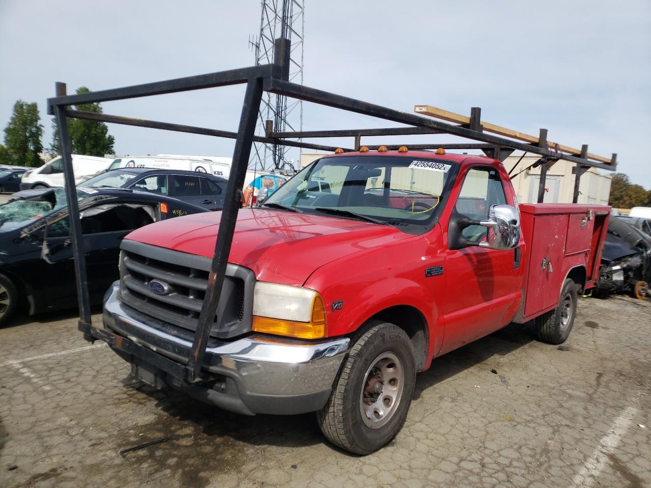 Photo 2 from auction – 2000 FORD F350 SRW S with VIN 1FDSF34S7YED75172