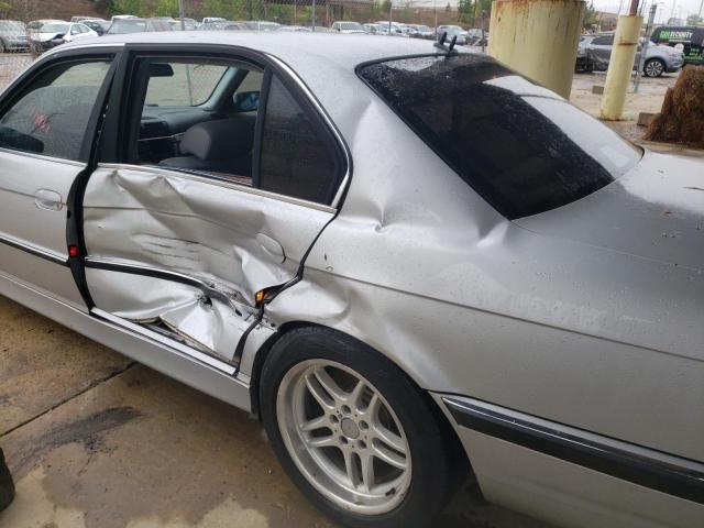 Photo 9 from auction – 2001 BMW 740 IL with VIN WBAGH83451DP18106