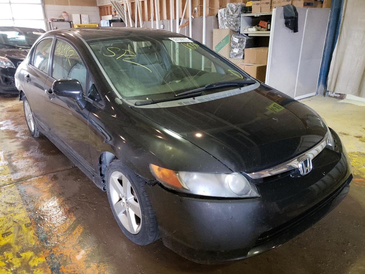 HONDA CIVIC EX 2007 with VIN 1HGFA16887L110587 - Photo from auction