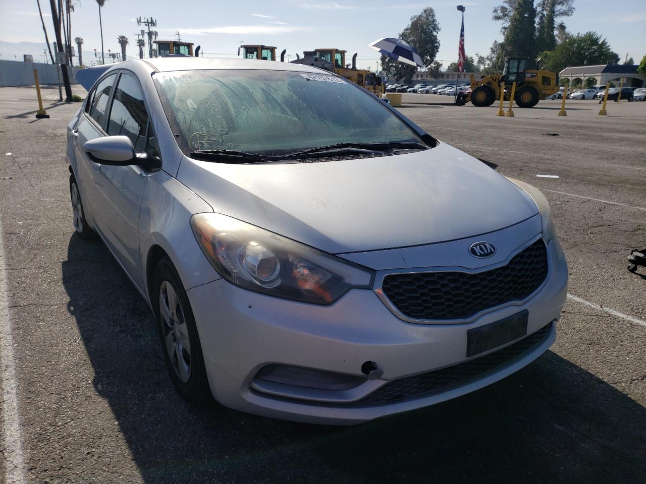 KIA FORTE LX 2015 with VIN KNAFK4A62F5334859 - Photo from auction