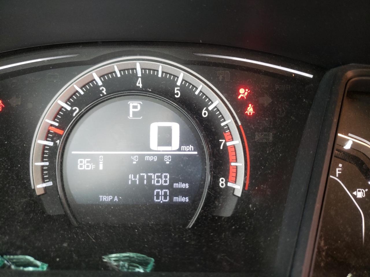 Photo 8 from auction – 2016 HONDA CIVIC LX with VIN 19XFC2F57GE215280