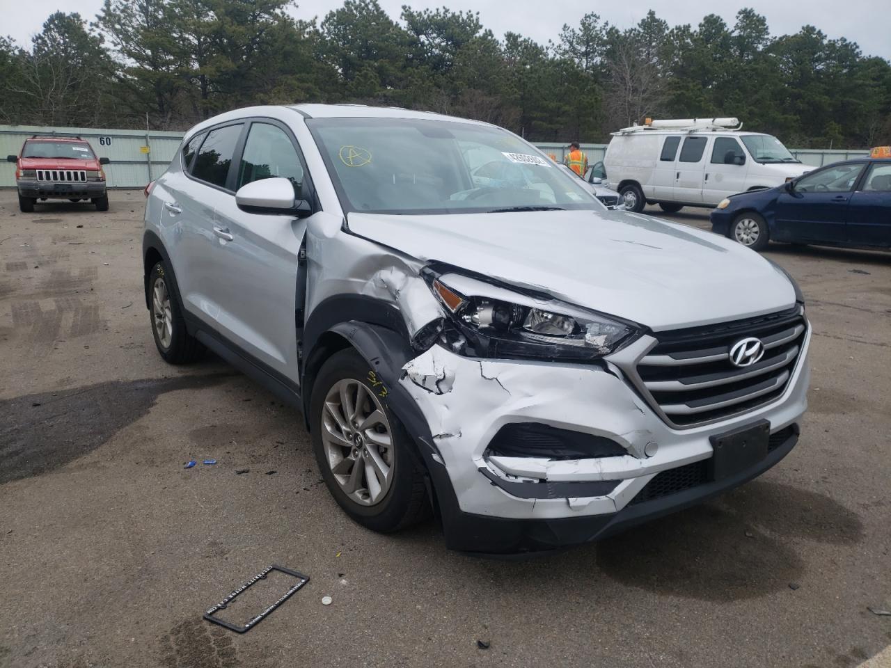 Photo 1 from auction – 2018 HYUNDAI TUCSON SE with VIN KM8J2CA46JU778715