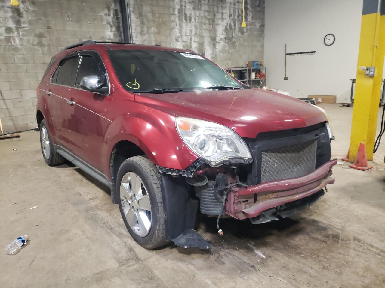 CHEVROLET EQUINOX LT 2012 with VIN 2GNFLFE54C6303231 - Photo from auction
