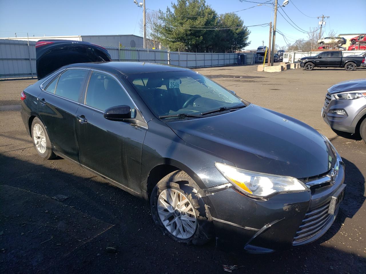 TOYOTA CAMRY LE 2016 with VIN 4T4BF1FK9GR561548 - Photo from auction