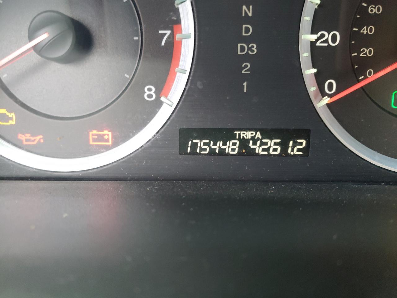 Photo 8 from auction – 2008 HONDA ACCORD EXL with VIN 1HGCS22858A004249