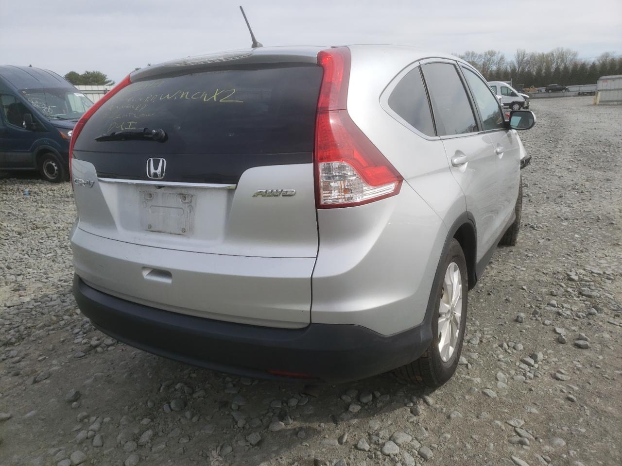 Photo 4 from auction – 2013 HONDA CR-V EX with VIN 2HKRM4H55DH673054