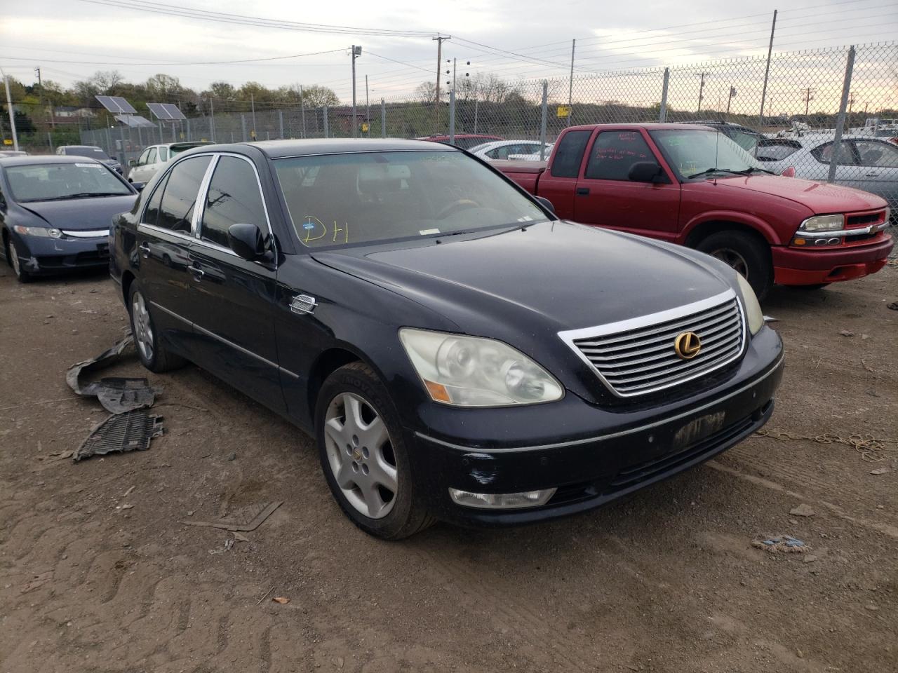 LEXUS LS 430 2004 with VIN JTHBN36F940146036 - Photo from auction