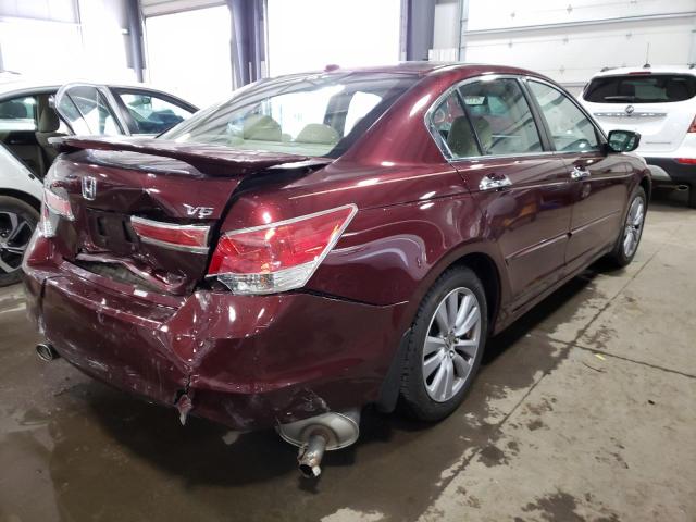 Photo 4 from auction – 2011 HONDA ACCORD EXL with VIN 1HGCP3F84BA011606