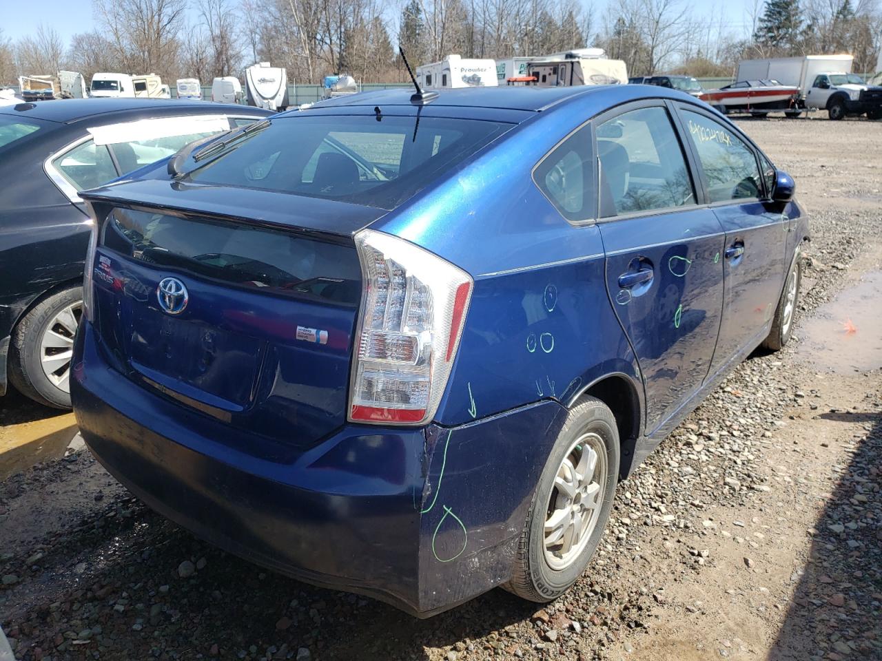 Photo 4 from auction – 2010 TOYOTA PRIUS with VIN JTDKN3DU9A0004347