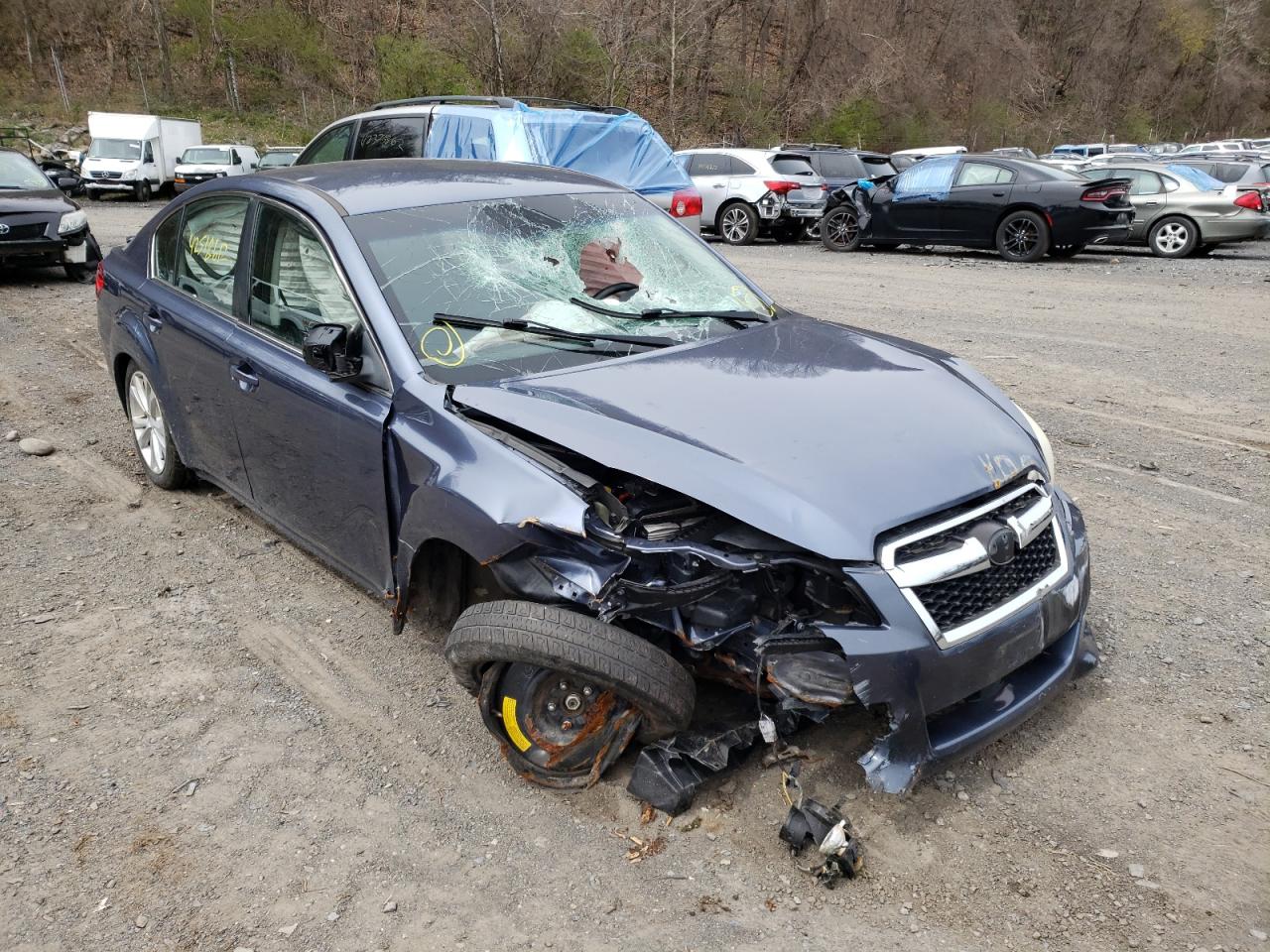 SUBARU LEGACY 2.5 2013 with VIN 4S3BMBC67D3022588 - Photo from auction