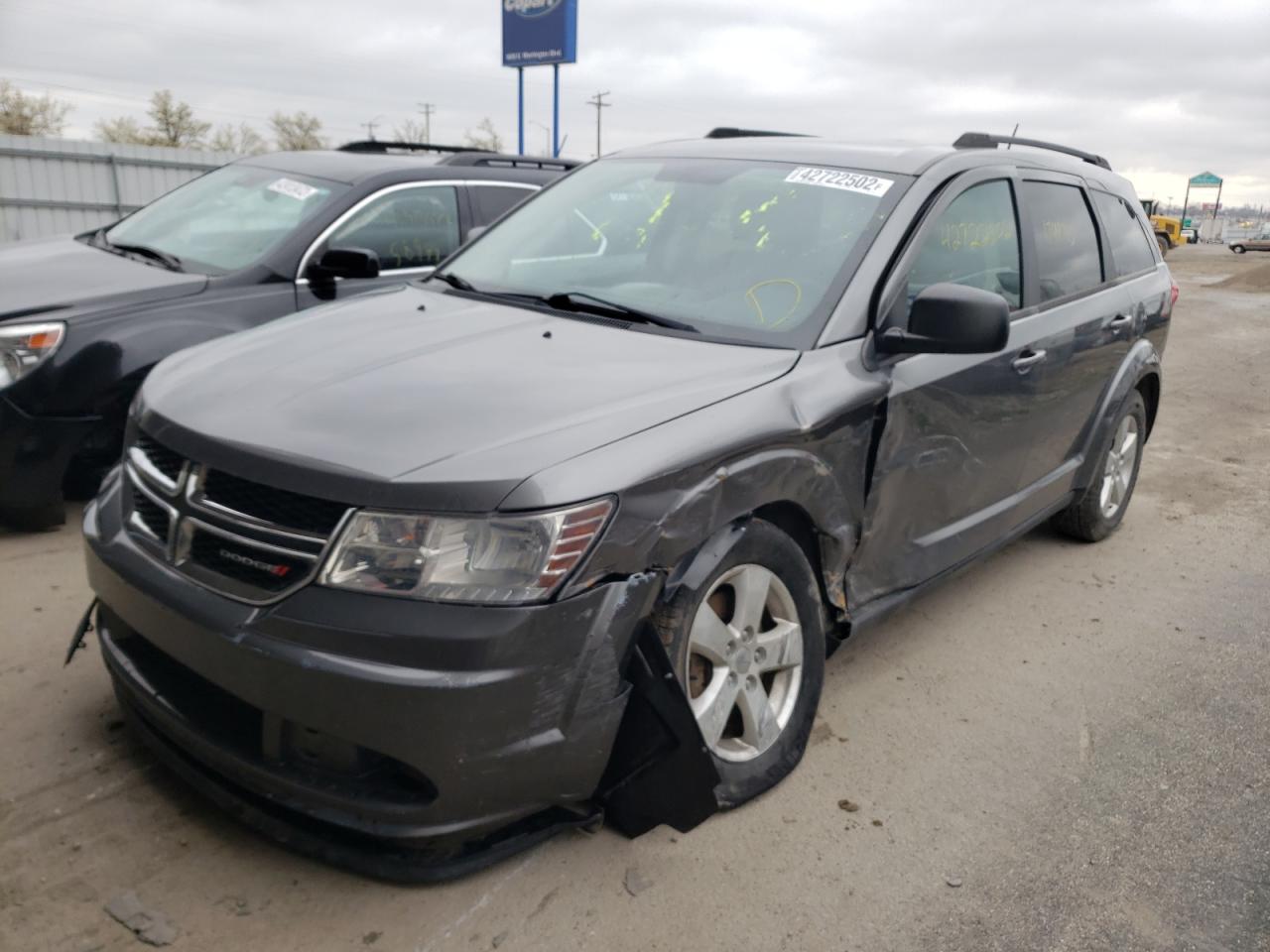 Photo 2 from auction – 2013 DODGE JOURNEY SE with VIN 3C4PDCAB3DT723130