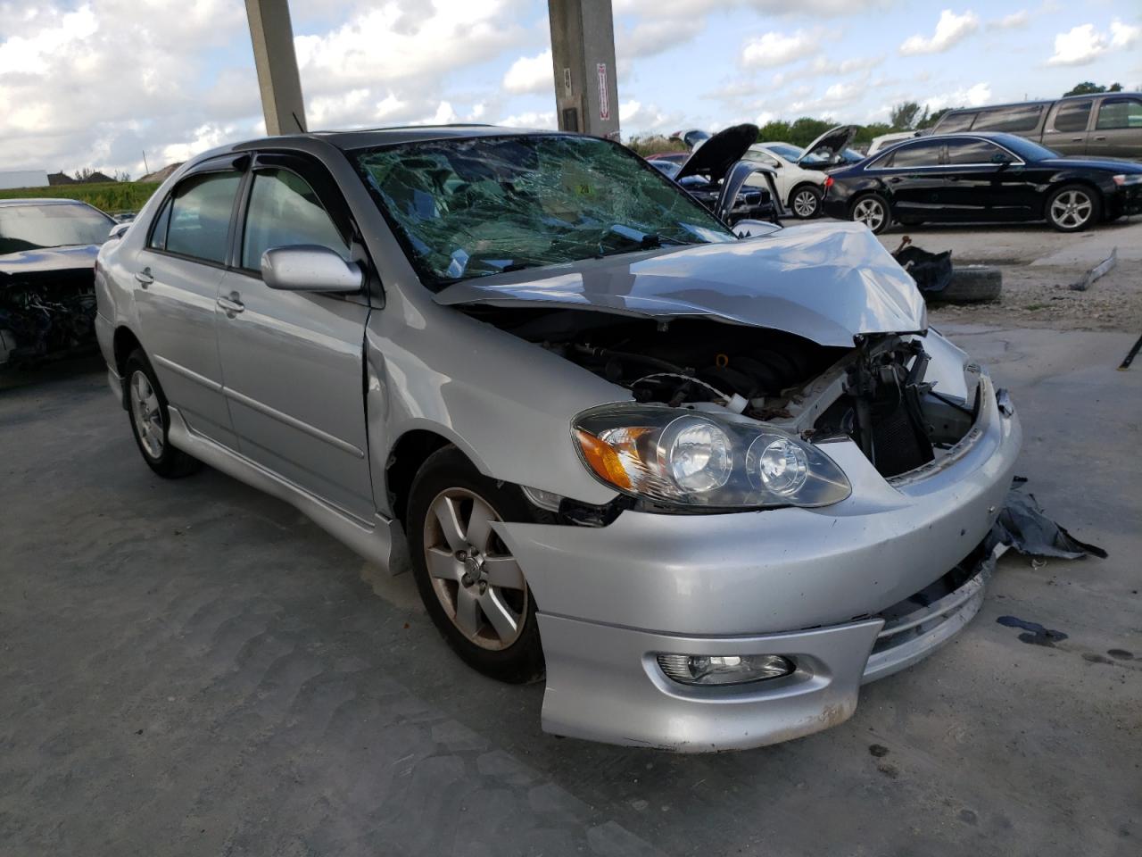 TOYOTA COROLLA CE 2005 с VIN 2T1BR32E45C406854 - Фото с аукциона