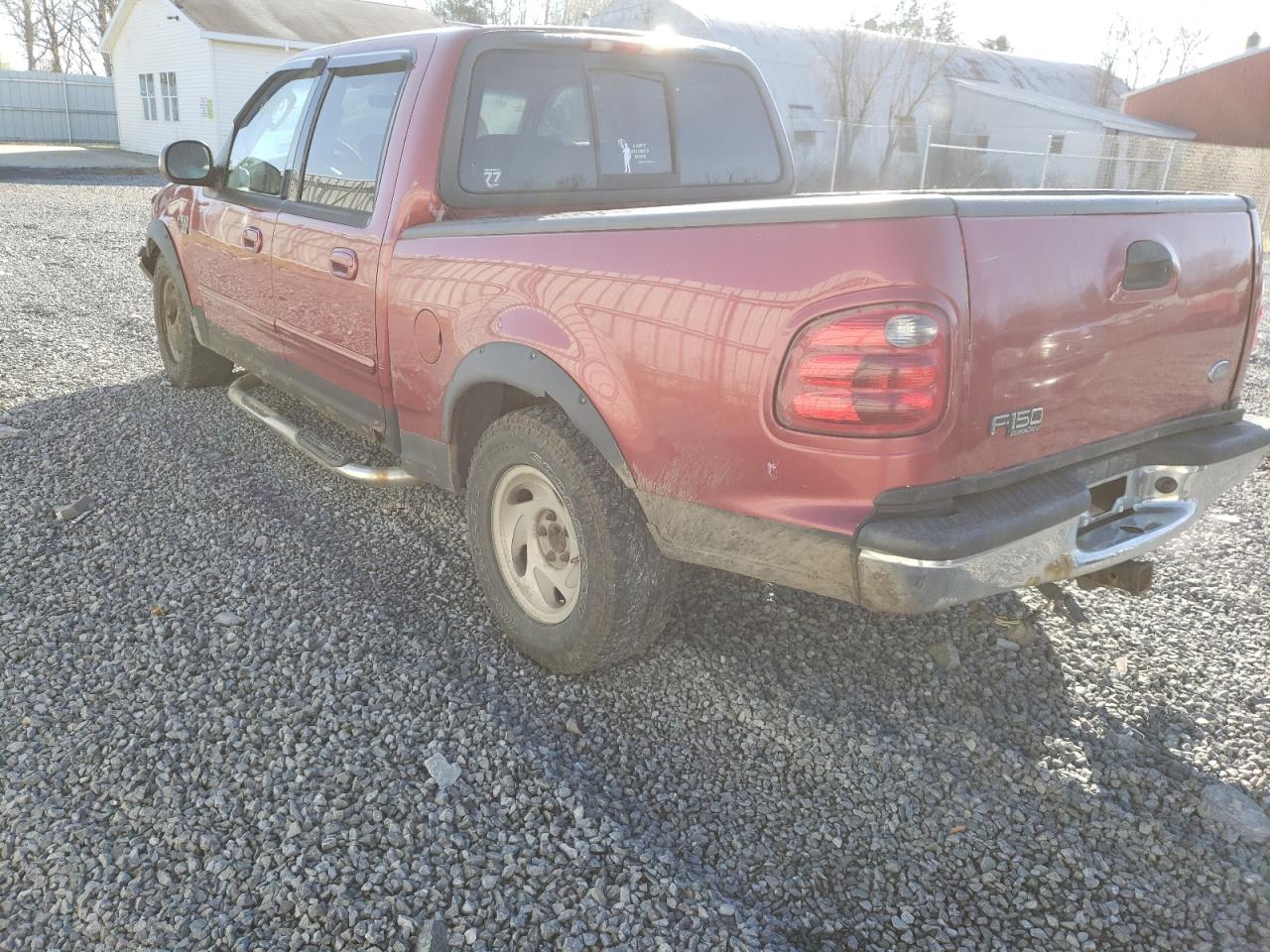 Photo 3 from auction – 2002 FORD F150 SUPER with VIN 1FTRW07L32KE14239