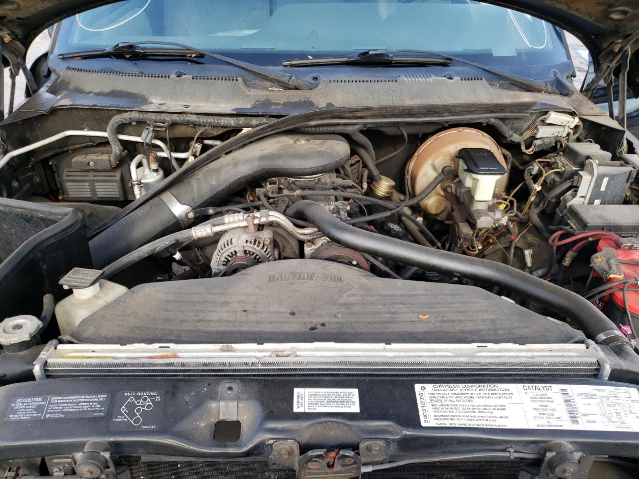 Photo 7 from auction – 1995 DODGE RAM 1500 with VIN 1B7HC16Z6SS352416