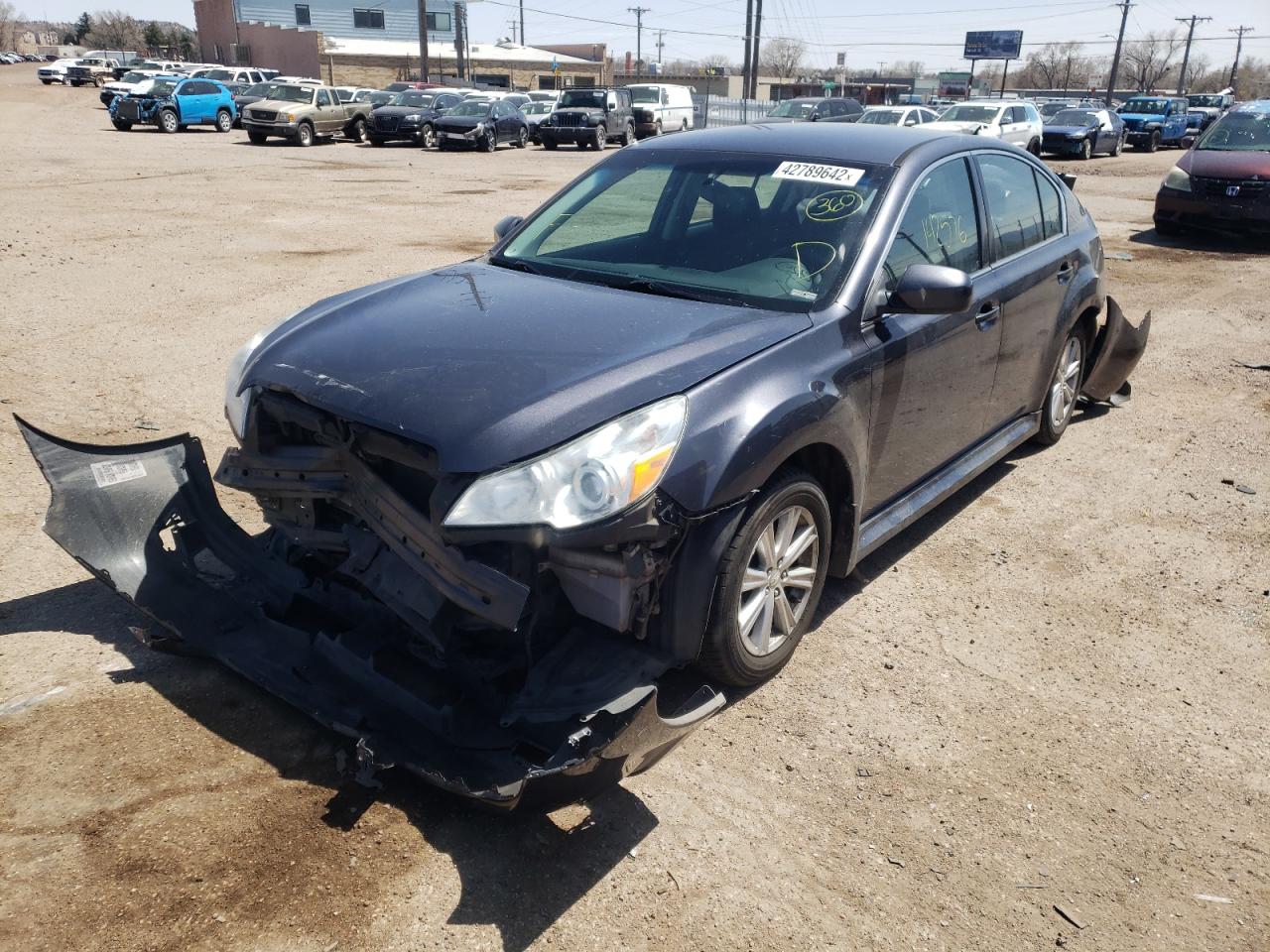 Photo 2 from auction – 2012 SUBARU LEGACY 2.5 with VIN 4S3BMCC68C3007702