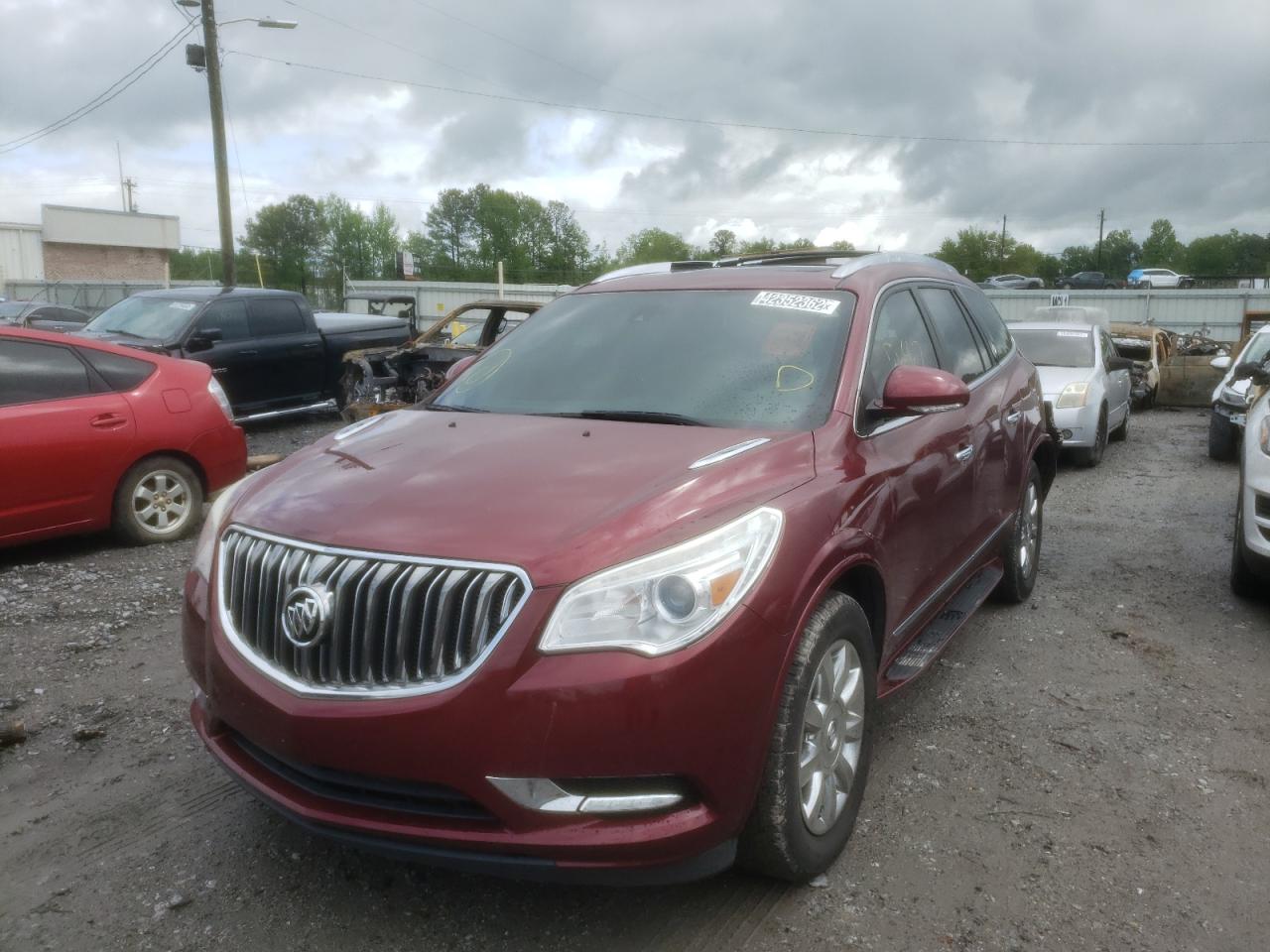 Photo 2 from auction – 2015 BUICK ENCLAVE with VIN 5GAKRCKD7FJ305287
