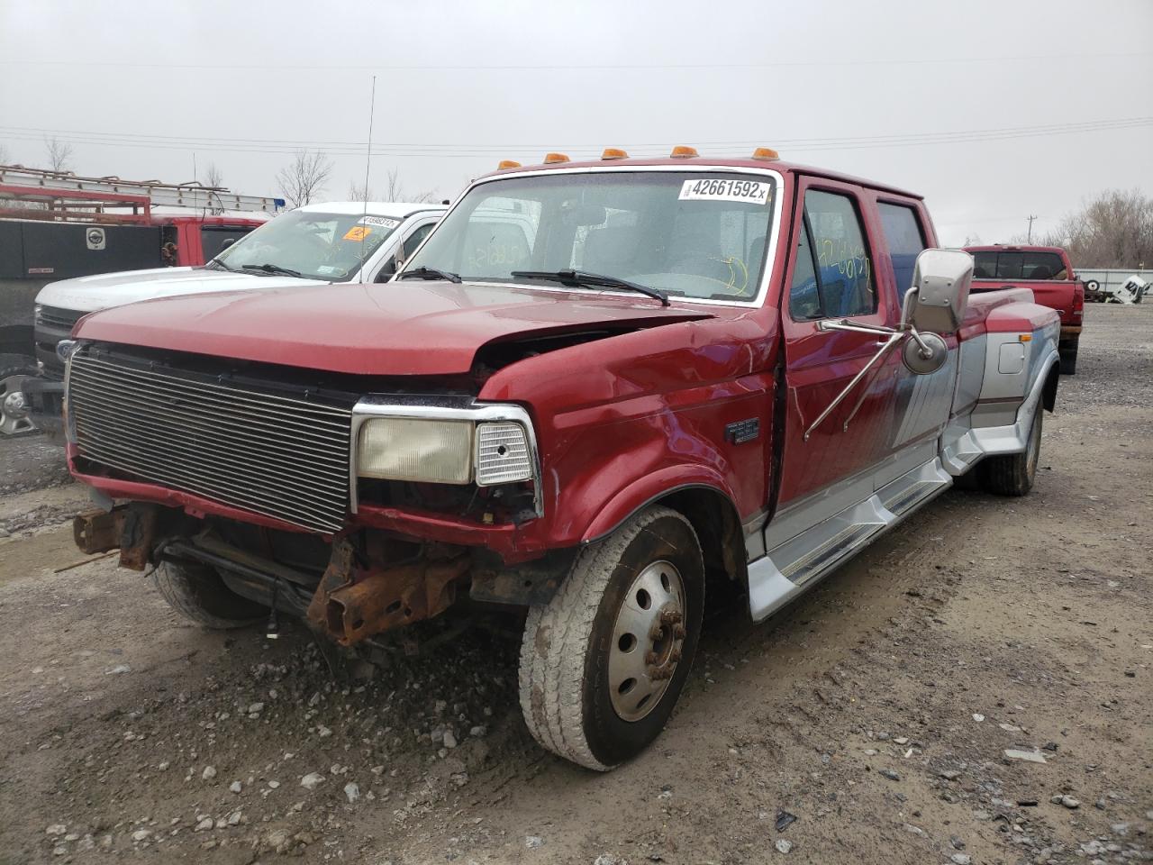 Photo 2 from auction – 1997 FORD F350 with VIN 1FTJW35FXVEC44654