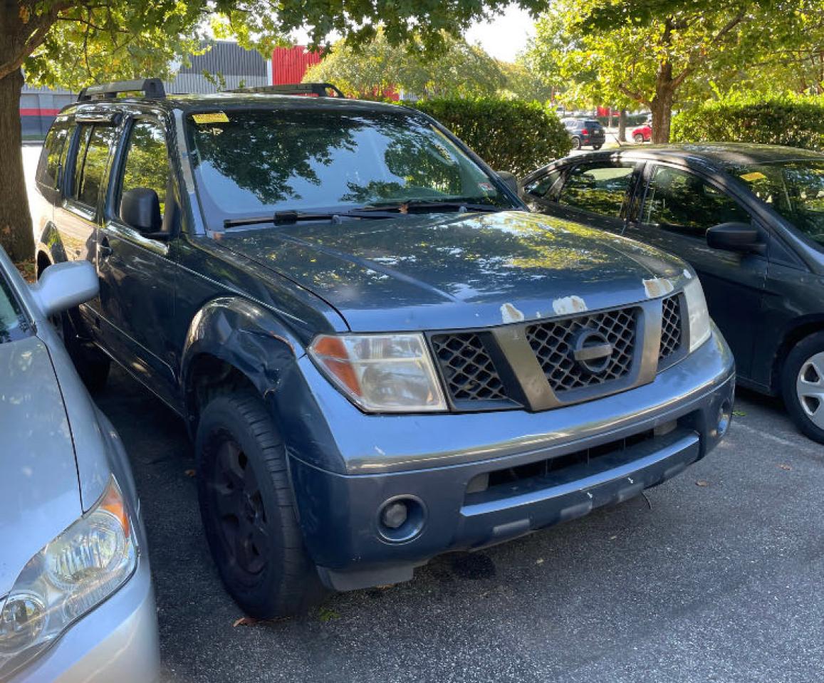 NISSAN PATHFINDER 2005 with VIN 5N1AR18U55C746663 - Photo from auction