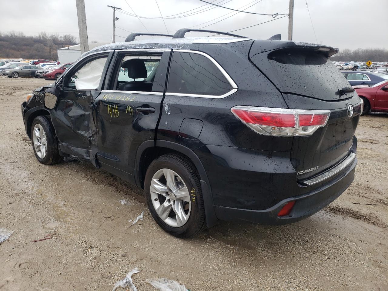 Photo 3 from auction – 2015 TOYOTA HIGHLANDER with VIN 5TDDKRFHXFS091703