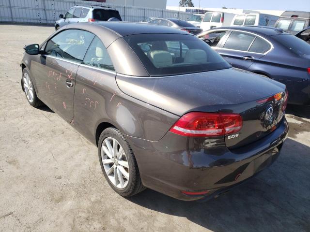 Photo 3 from auction – 2014 VOLKSWAGEN EOS KOMFOR with VIN WVWBW8AH5EV003979