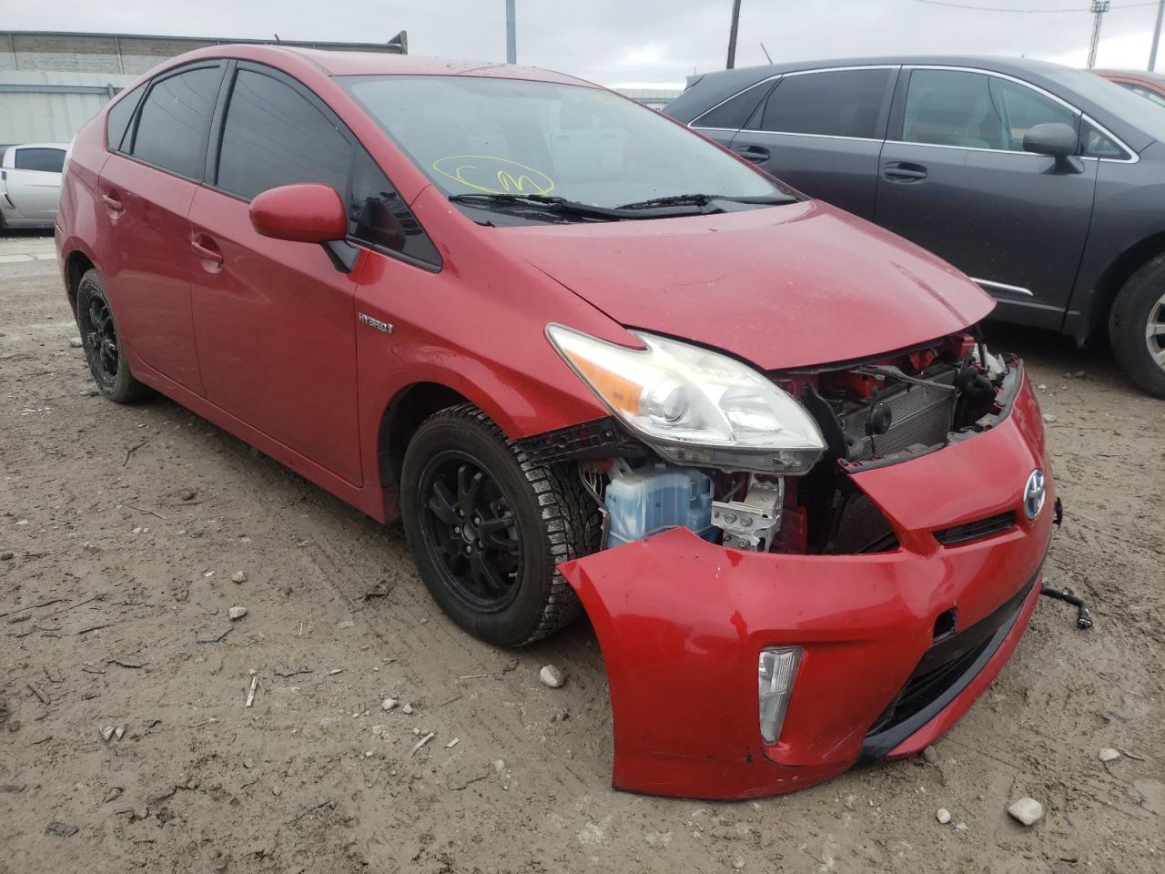 TOYOTA PRIUS 2012 with VIN JTDKN3DU0C5503558 - Photo from auction