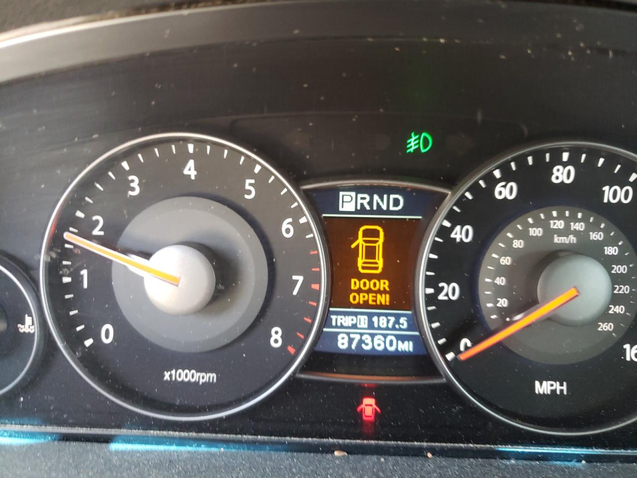Photo 8 from auction – 2008 KIA AMANTI with VIN KNALD125585160791