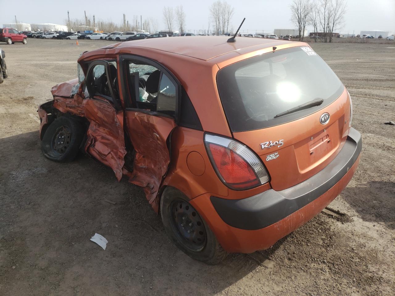 Photo 3 from auction – 2008 KIA RIO 5 SX with VIN KNADE163886383055