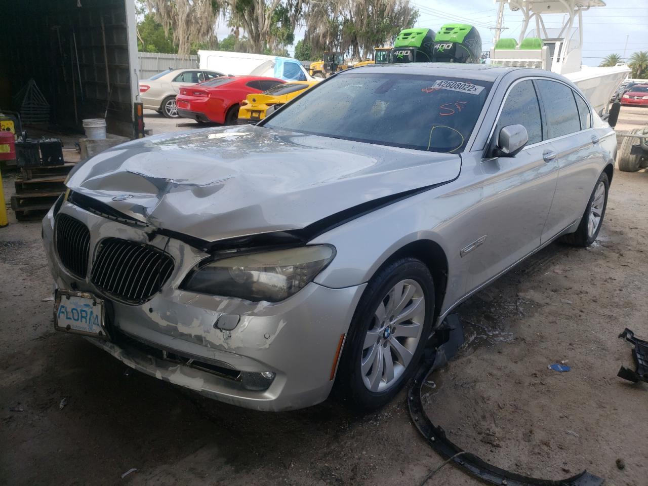 Photo 2 from auction – 2011 BMW 750 LI with VIN WBAKC8C5XBC432793