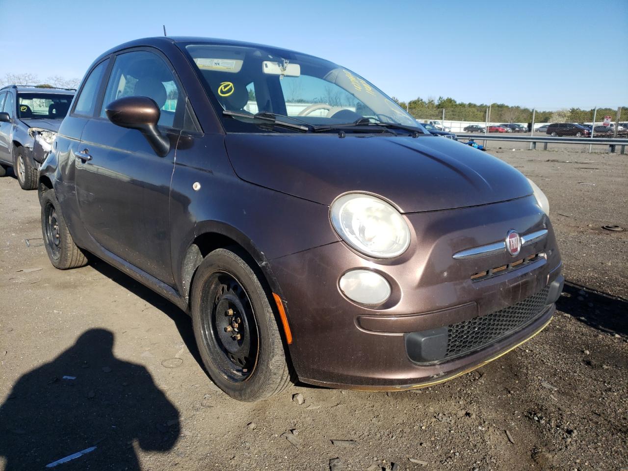 FIAT 500 POP 2012 with VIN 3C3CFFARXCT114126 - Photo from auction