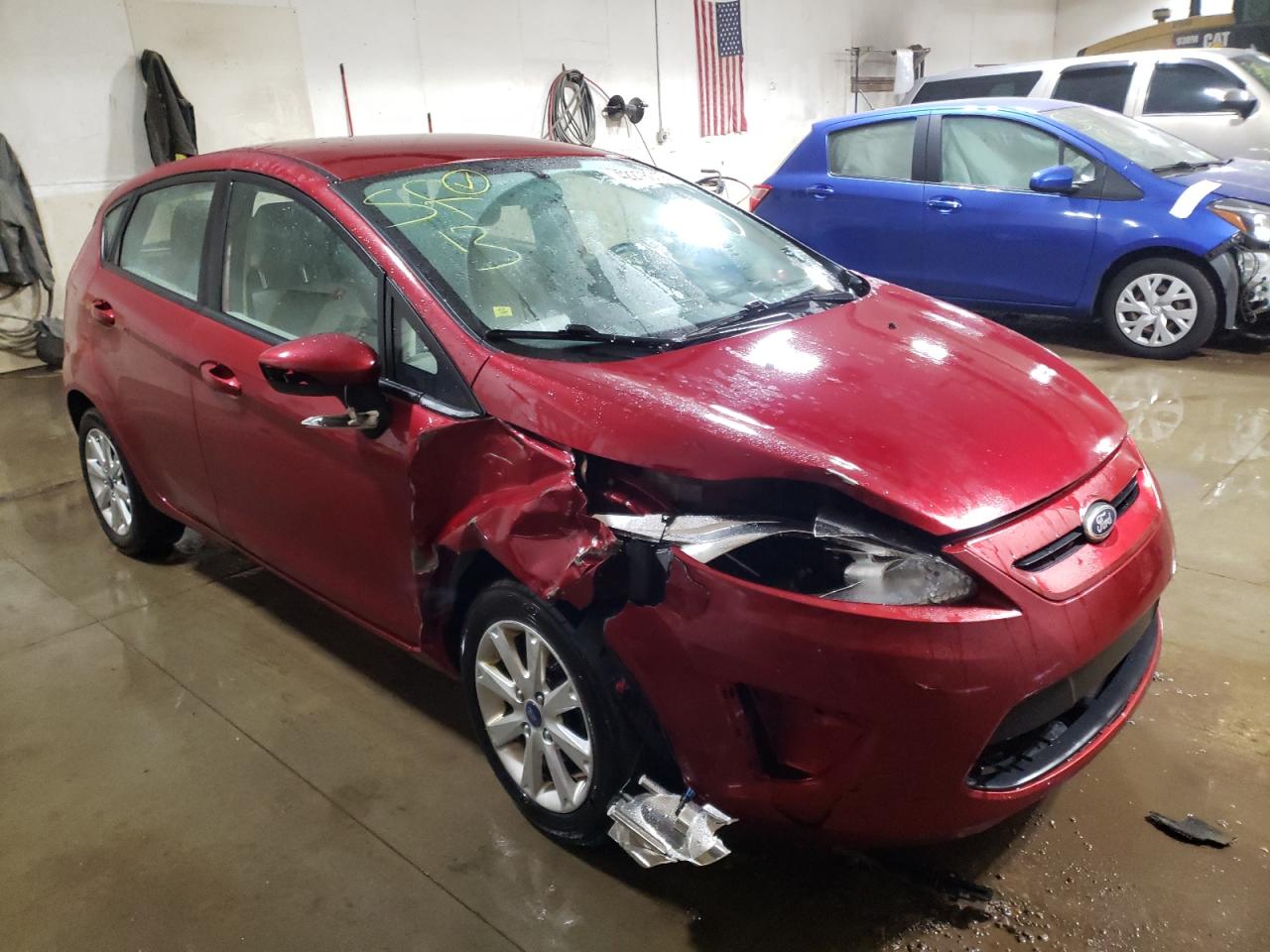 FORD FIESTA SE 2013 with VIN 3FADP4EJ7DM162271 - Photo from auction