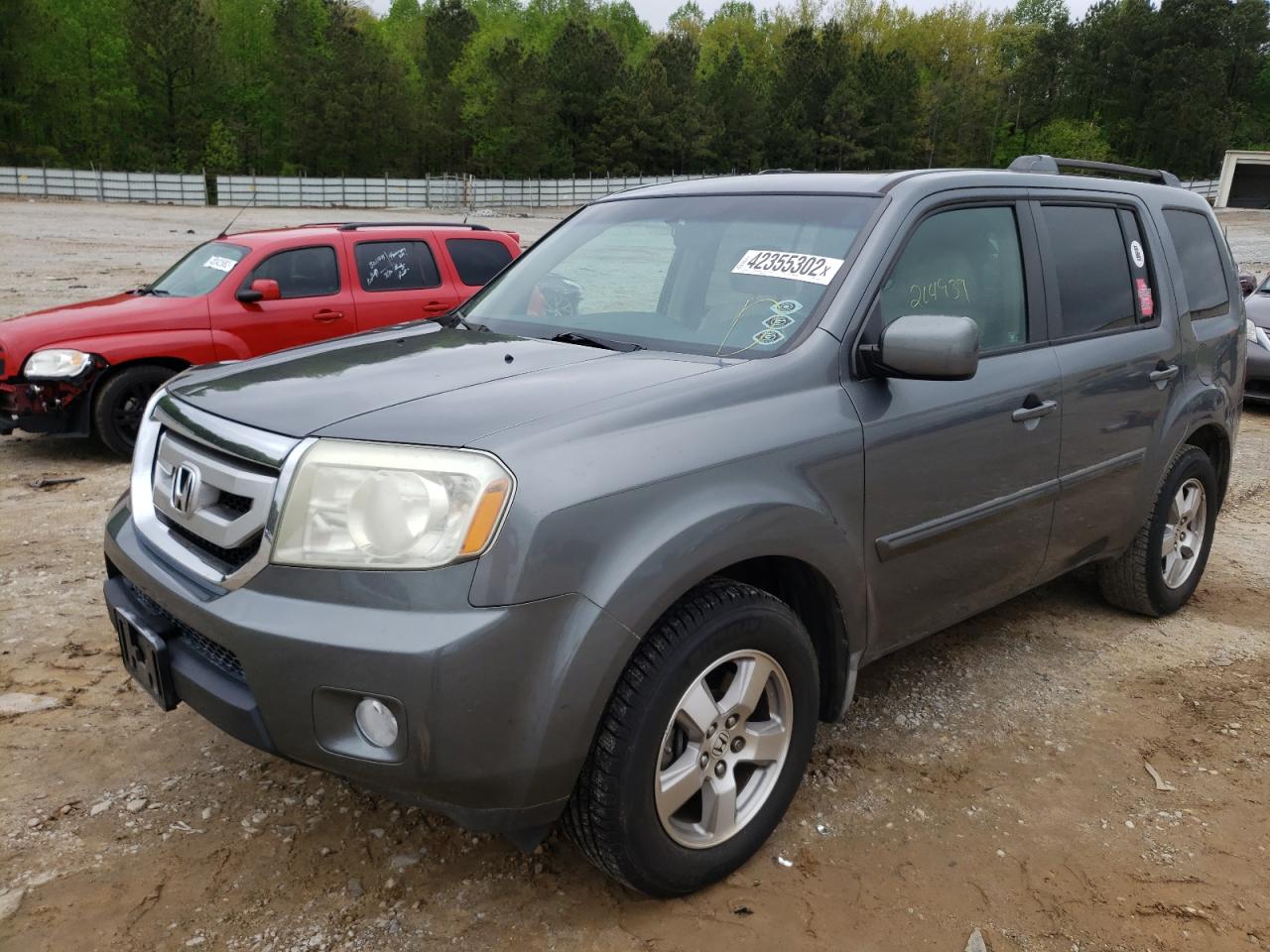 Photo 2 from auction – 2009 HONDA PILOT EXL with VIN 5FNYF38539B019840