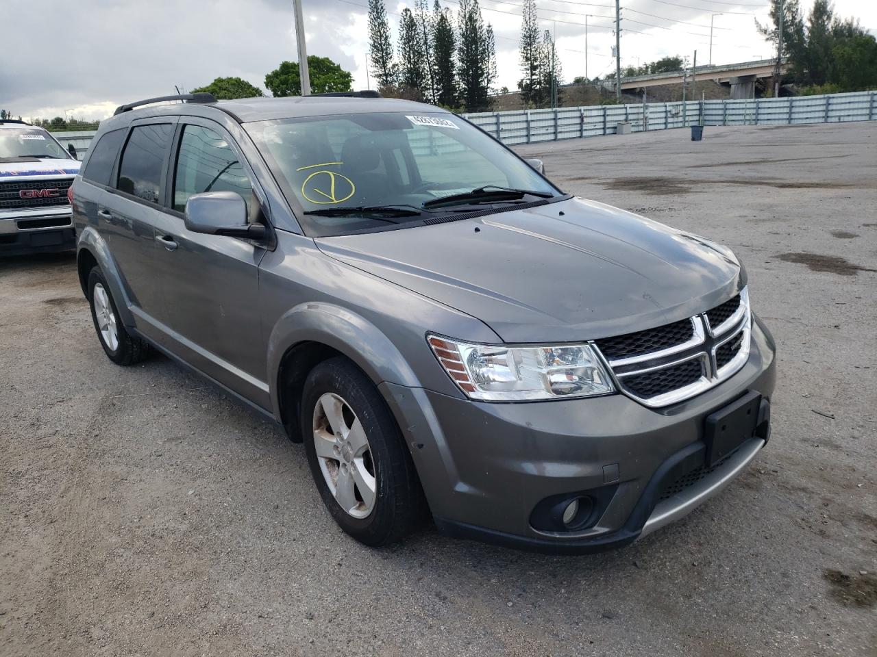 DODGE JOURNEY SX 2012 with VIN 3C4PDDBG3CT273963 - Photo from auction
